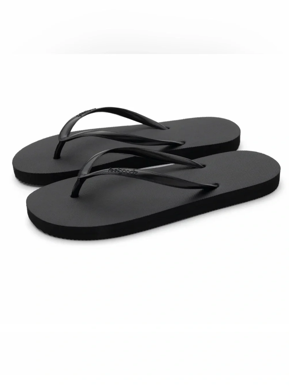 Feelgoodz Women’s Slimz Core Black Flip Flop Sandals Sz 10